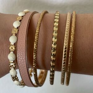Gold Bangle Bracelets